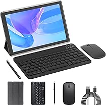 Androidタブレットアクセサリー Coopers Tablet With Keyboard Mouse Cooper Touchpad Executive Bluetooth Keyboard Folio for 9